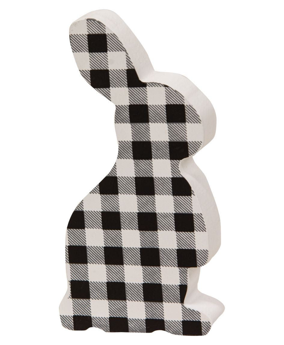 BLACK & WHITE BUFFALO Check Chunky Bunny