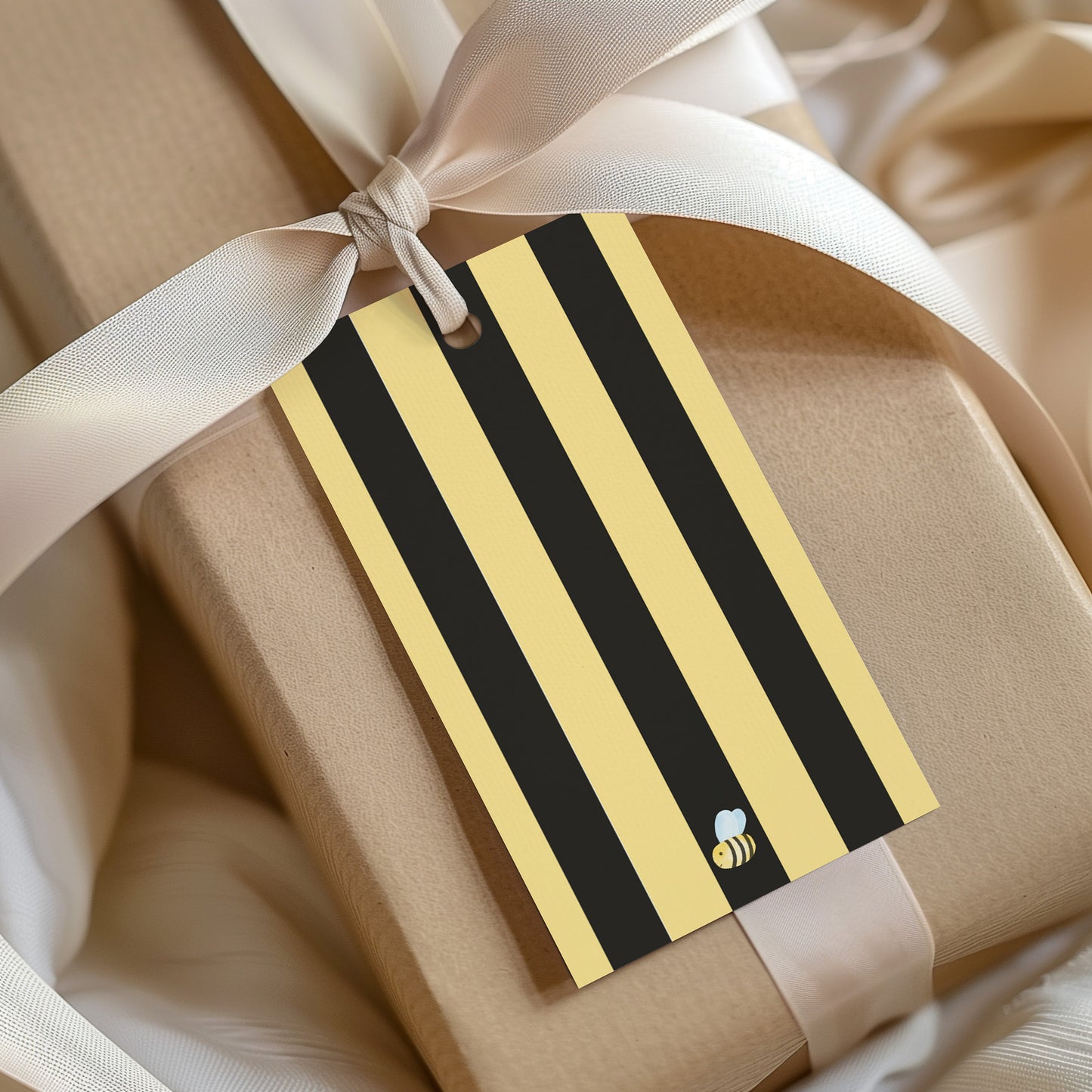 Meant to Bee 2" x 3.5" Gift Tags, Instant Download, Wedding Favor Labels, Personalized Gift Tags, Bridal Shower Favors