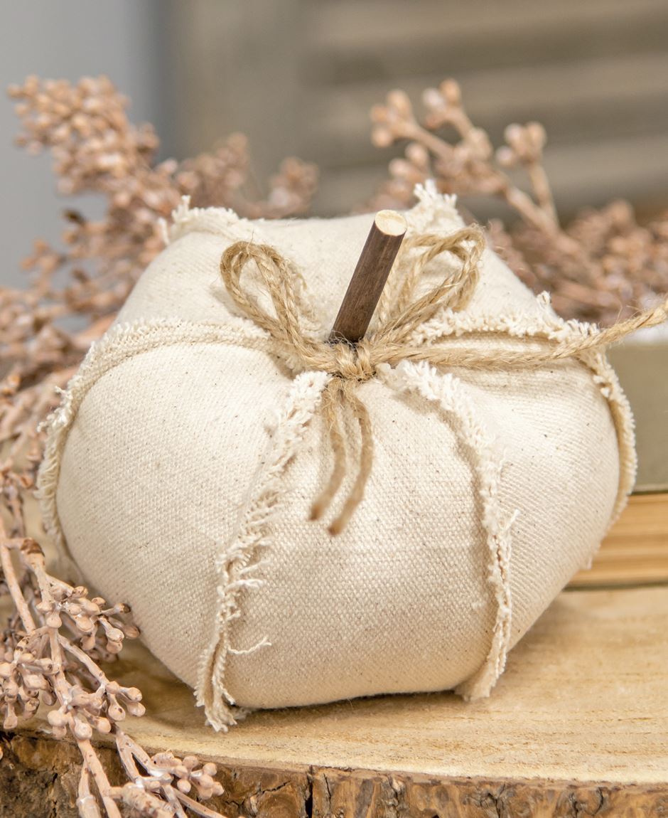 Canvas Stuffed Pumpkin, Plush Pumpkin