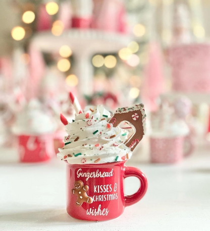 Gingerbread Faux Whip Mug