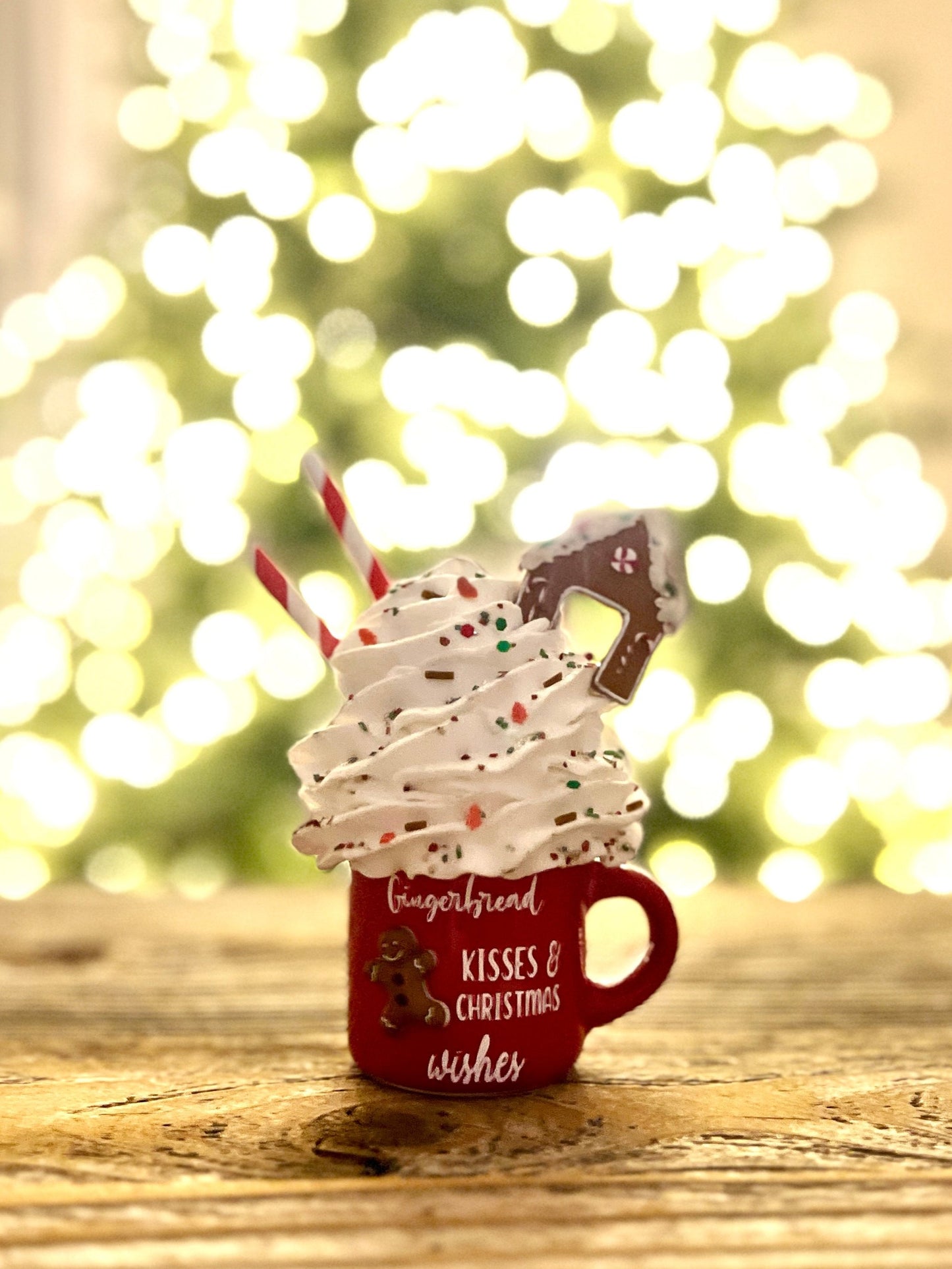 Gingerbread Faux Whip Mug