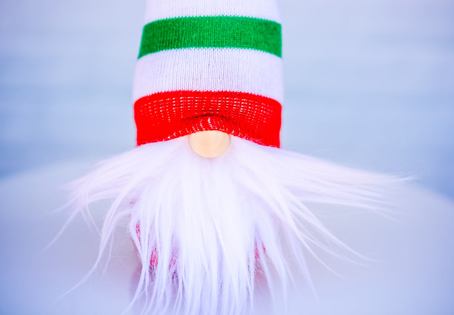 CHRISTMAS CANDY CANE Gnome - Elf Gnome, Holiday Gnome, Red, White, Green Gnome, Christmas Gift, Neighbor Gift, Holiday Gnomes, Tier Tray