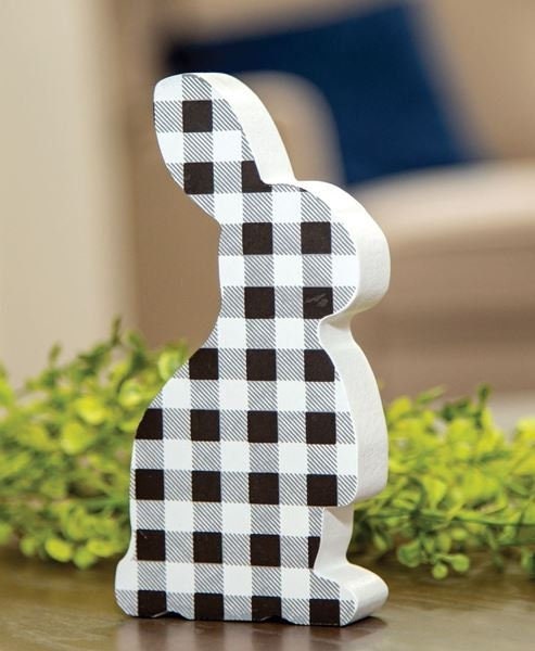 BLACK & WHITE BUFFALO Check Chunky Bunny