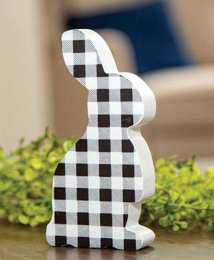 BLACK & WHITE BUFFALO Check Chunky Bunny