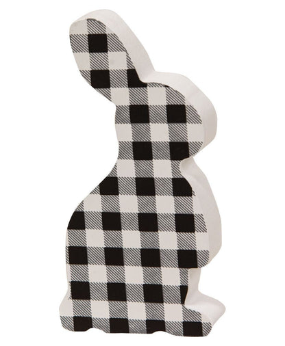 BLACK & WHITE BUFFALO Check Chunky Bunny