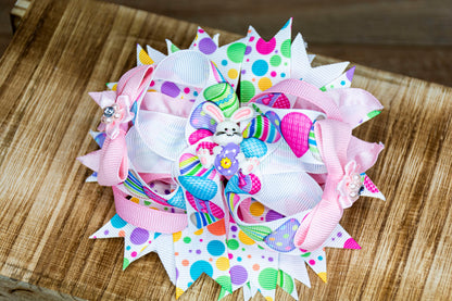 5" Easter Hair Bow