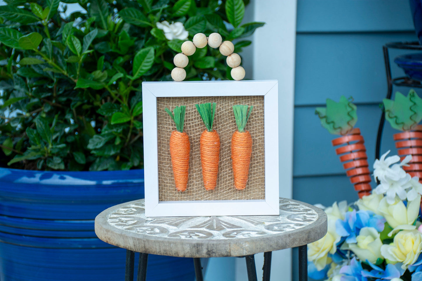 EASTER CARROT WOOD sign, shelf sitter, tiered tray, carrots, spring signs, carrot decor, home decor, shelf sign, easter decor