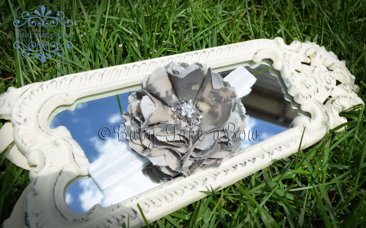 Genuine Army ACU Fabric Flower