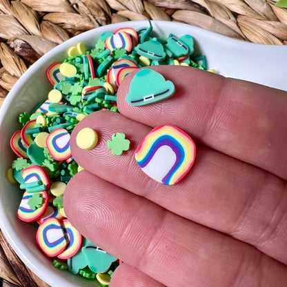 Polymer Clay St. Patrick's Day Sprinkles