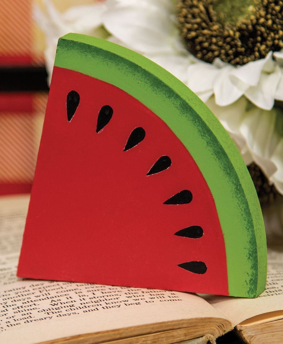 Watermelon Wedge Block, Watermelon Tier Tray Decor, Spring, Summer Tray Decor, Watermelon Decor, Watermelon Tier Tray, Free Standing