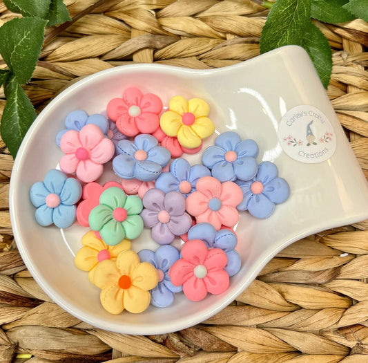 Flower Resin Cabochons